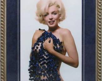 9044 - MARILYN MONROE CHANELLE BY BERT STERN 26 X 26

