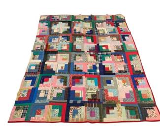 2160 - Patchwork Quilt - 87 x 69
