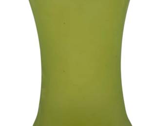 1068 - Green Glass Vase 8"
