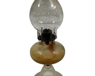 1356 - Vintage Oil Lamp 17.5"
