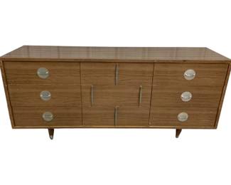 2130 - Vintage Filbar Mid-Century 9 Drawer Dresser 31 x 71 x 18

