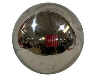 1550 - Three Hands Metal Gazing Ball 12"
