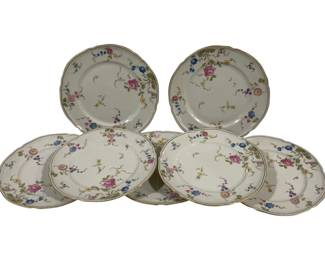 1526 - 7 Castleton Sunnyvale 11" Dinner Plates

