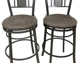 2396 - Pair Barstools 45 x 18 x 16
