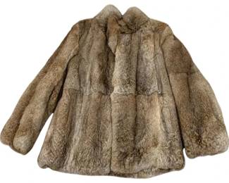 1222 - Vintage Fur Coat size 16

