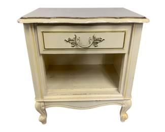 2007 - French 1 Drawer Bedside Stand by Lea 21 x 24 x 14
