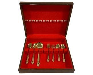 1349 - 11pc Coronet Flatware Set w/ Box
