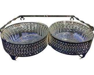 2104 - Vintage Relish Dish 3 x 10
