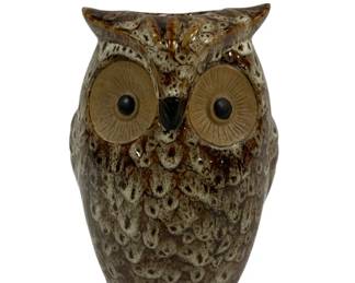 340 - Pottery Owl 9"
