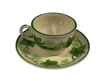 204x - Franciscan Ivy Cup & Saucer 3 x 6
