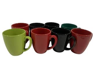 357 - 8 Coffee Mugs 4 x 3.5

