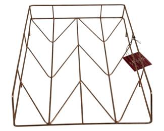 1554 - Metal Letter Holder 2 x 10 x 13
