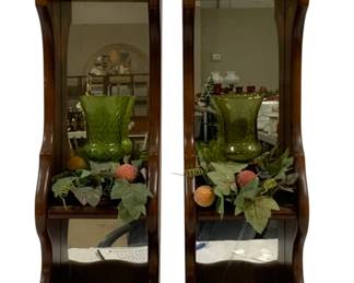 310 - Vintage Pair Wall Sconces 23 x 8.5 x 5.5
