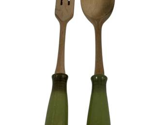1443 - Metlox Poppy Trail Spoon & Fork 11"
