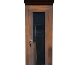 3330 - Grandfather Clock w/ Key 87 x 19 x 12