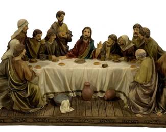224 - Last Supper Statue 7.5 x 15.5 x 7

