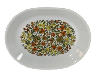 119 - Corelle Spice of Life Oval Platter 10 x 12
