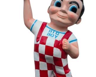1587 - Metal "Big Boy" Statue 41 x 22 x 12
