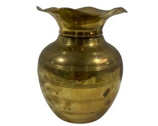 372 - Brass Vase 8 x 6
