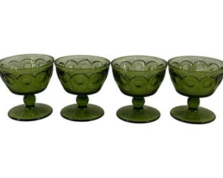 978 - 4 Bartlett Collins Avocado Sherbets
