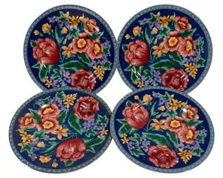1065 - 4 Sango 8" Plates
