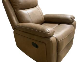 2522 - Leather Italia Recliner 40 x 32 x 30
