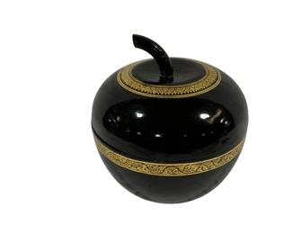210 - Wood Apple Storage Jar 10 x 12
