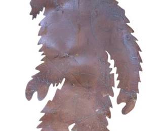 1570 - 47" Tall Metal Bigfoot Garden Stake 47 x 19 overall size
