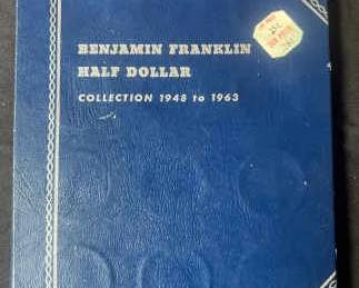 740 Benjamin Franklin Half Dollar Booklets