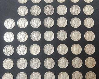 718 1943 Mercury Dime
