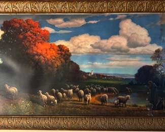 227 Sheep Herder Print