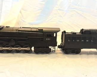 030 Lionel 681 Steam Turbine Locomotive And Tender