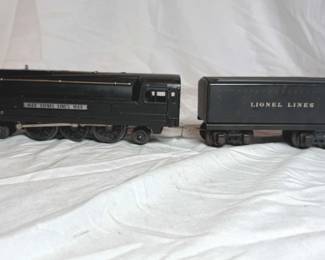 059 Lionel 1668 Vintage Torpedo Lococmoitve And Tender