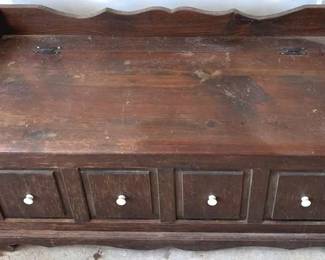 414 Dark Wood Chest