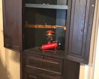 636 Large Corner Cabinet