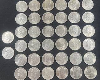 729 BiCentennial Eisenhower Dollars