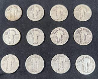 750 Undateable Liberty Standing Quarter