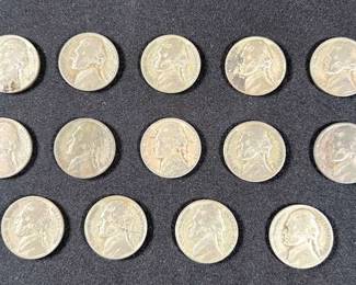 755 1943 Jefferson Nickels