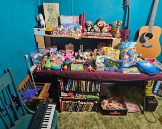 Toys and books