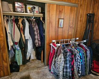 Clothes, coats, flannel 