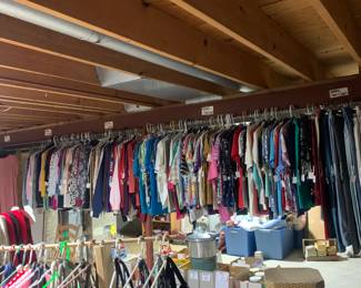 Women’s clothing, purses, shoes