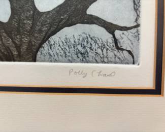 Framed & Matted Nature Scene Print by Polly Chase