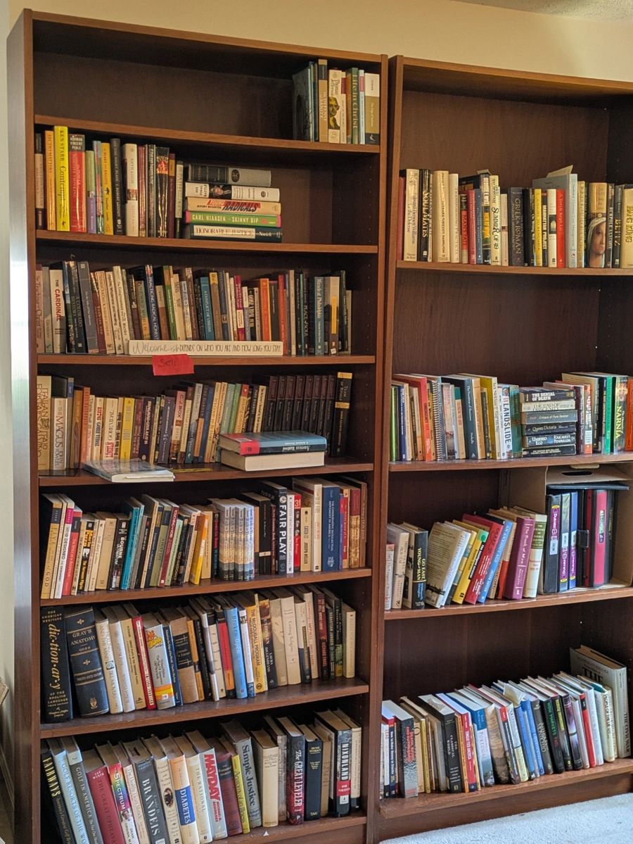 Variety of books Hard back and Paper backs