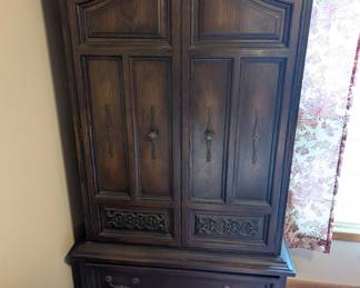 Armoire that makes a good match for the drawers