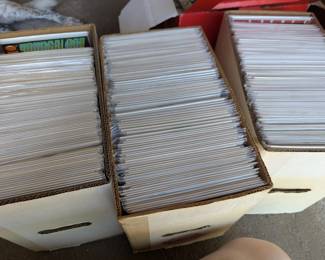 Boxes of comics