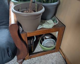  Endtable - wood and able to be stripped and refinished