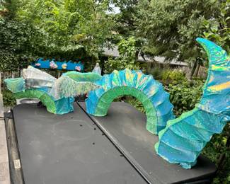 Fun outdoor garden “Dragon”