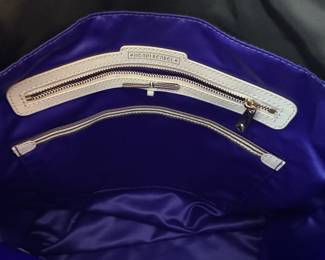 Like New Henri Bendel leather & nylon backpack with dust bag
