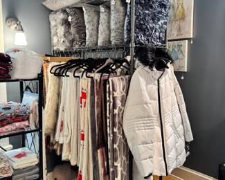 PJ’s, blankets, pillows and outerwear!