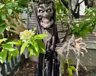 There is a lot of fun Halloween decor for indoor and outdoor decorating!